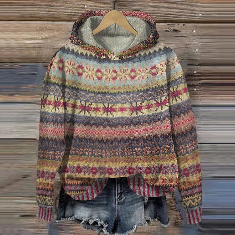 Anja™ - Retro Warme Hoodie
