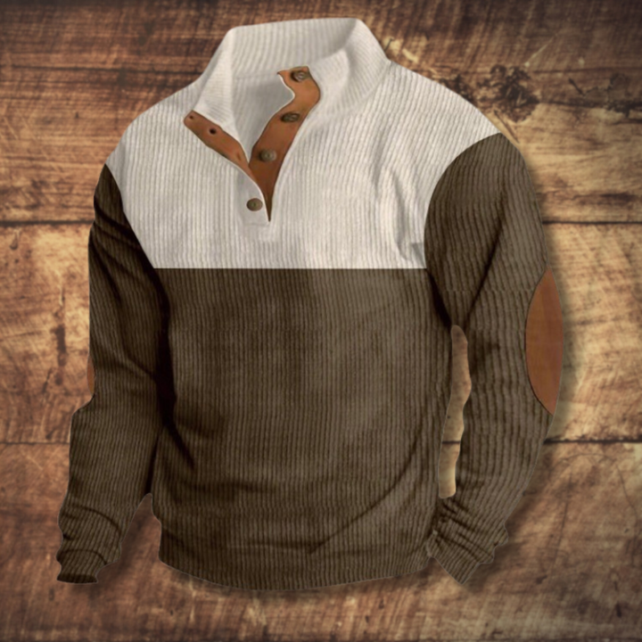 Arthur - Corduroy trui met knopen