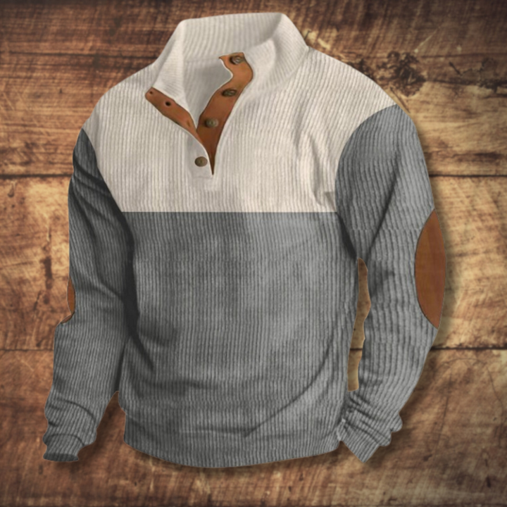 Arthur - Corduroy trui met knopen