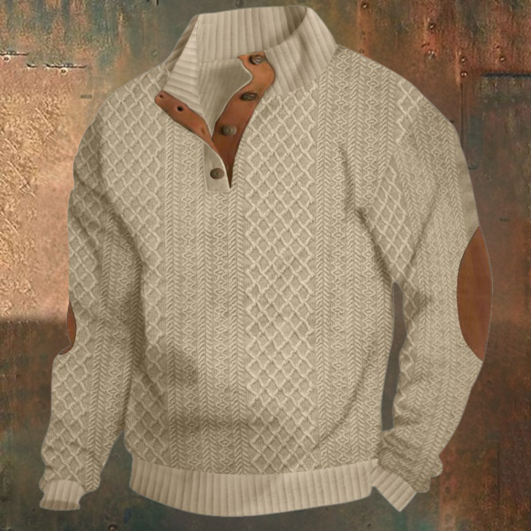 Floris - Trui met knoopafsluiting