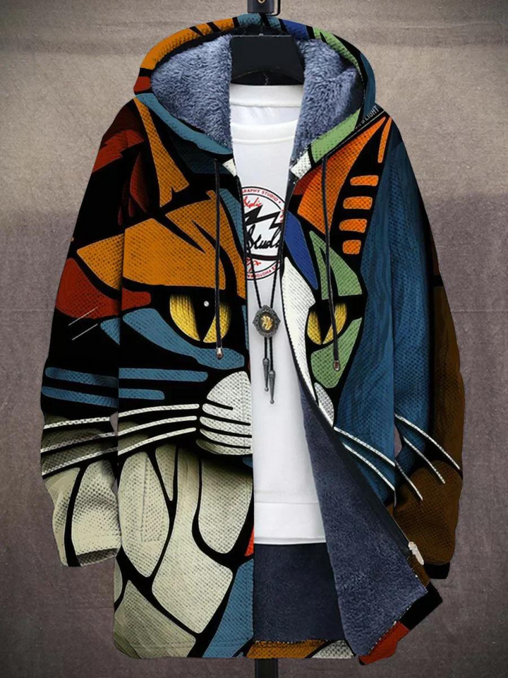 KATO™ | Hoodie met luxe kunstprint