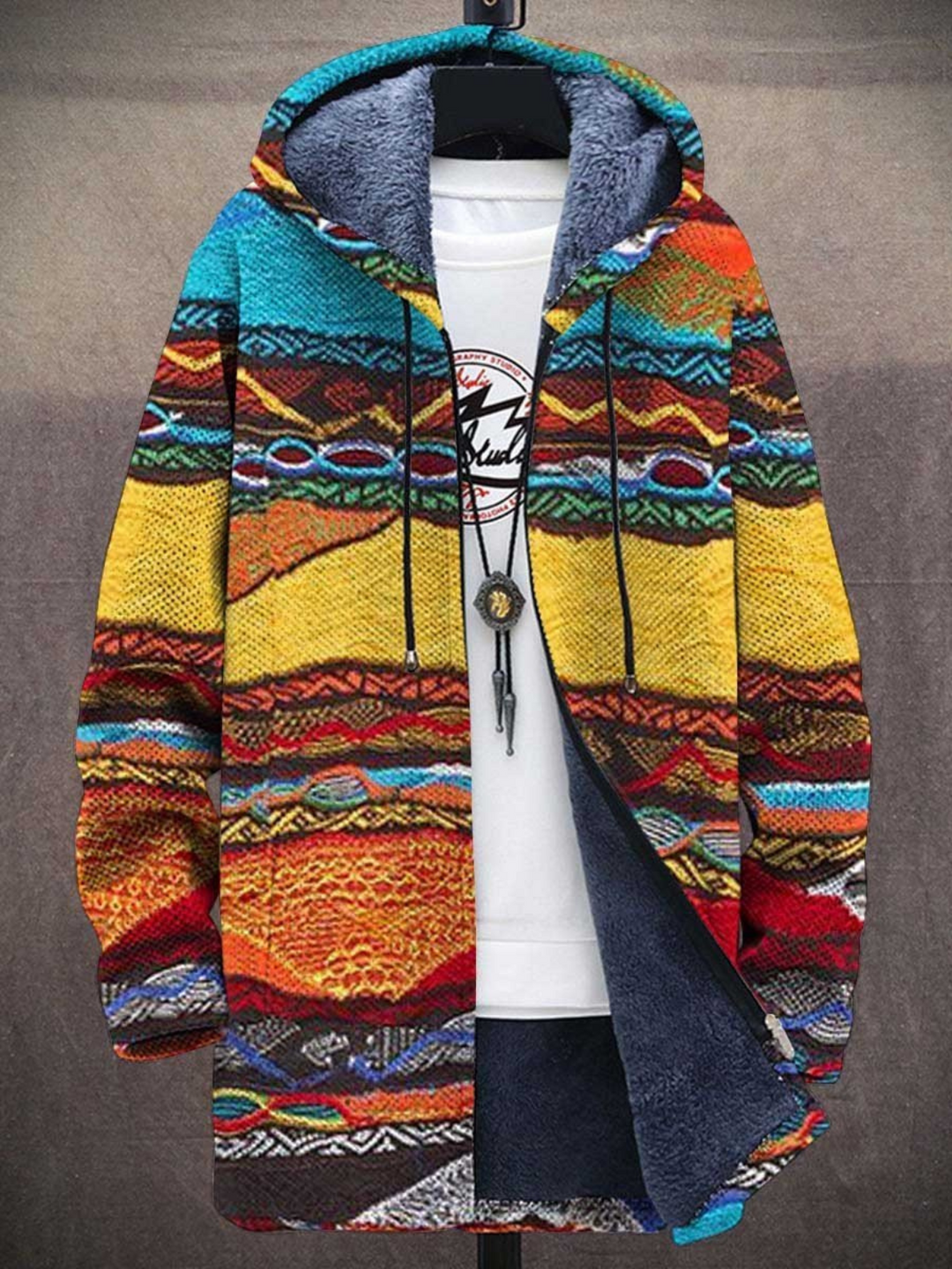 KATO™ | Hoodie met luxe kunstprint