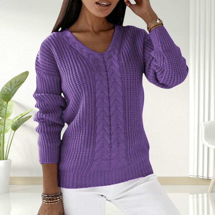 Chantal | Elegante gebreide trui
